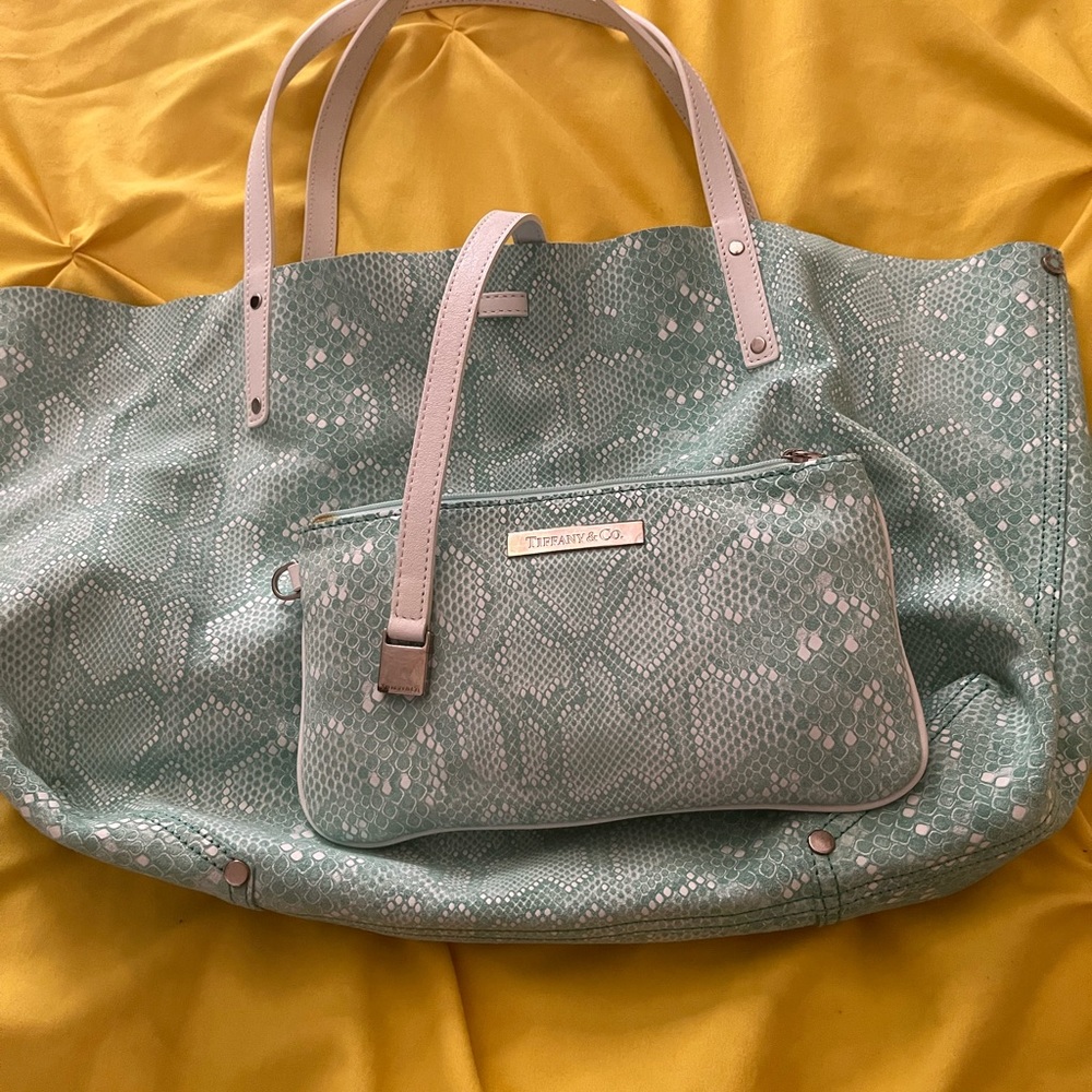 Tiffany And co. Suede purse